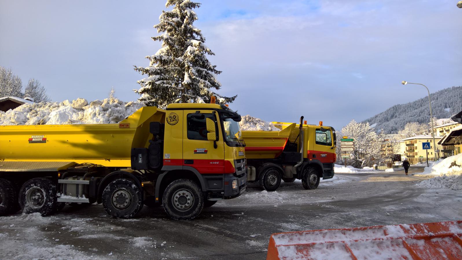 Déneigement Mabboux Megève
