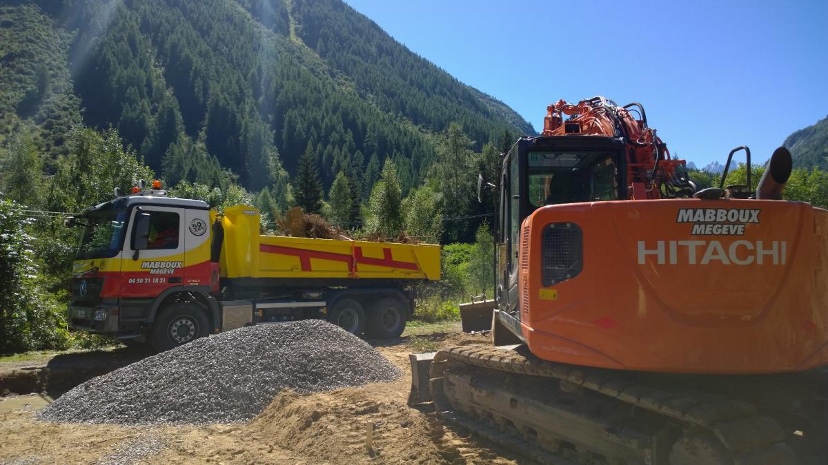 Terrassement Mabboux Megève