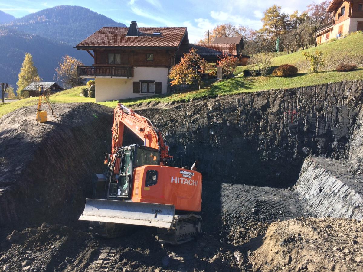 Terrassement Mabboux Megève